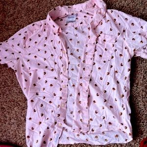 Good fellow & co XL.. small coconut designs light pink